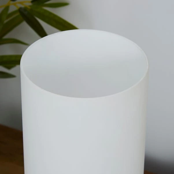 Dunelm Colton USB Port Frosted Glass Table Lamp 4 Dunelm Colton USB Port Frosted Glass Table Lamp - Image 4