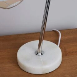 Elements Latisha Iridescent Glass Marble Base Task Desk Lamp -Home Lighting 1000158723 alt03