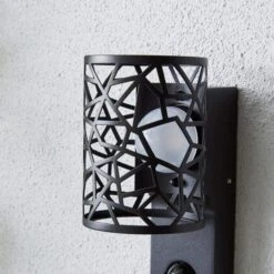 Dunelm Pandora Black Outdoor Wall Light -Home Lighting 1000158751 alt03