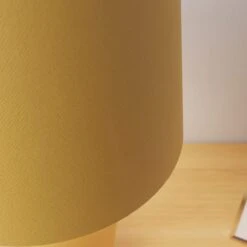 Dunelm Ava Stoneware Ochre Table Lamp -Home Lighting 1000163940 alt03