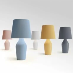 Dunelm Ava Stoneware Ashley Blue Table Lamp 10 Dunelm Ava Stoneware Ashley Blue Table Lamp -Home Lighting 1000163943 alt05