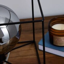 Dunelm Elena Glass Table Lamp -Home Lighting 1000165055 alt02