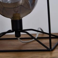 Dunelm Elena Glass Table Lamp -Home Lighting 1000165055 alt03