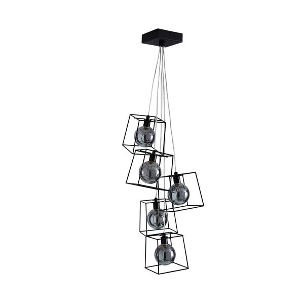 Dunelm Elena 5 Light Glass Ceiling Fitting 5 Dunelm Elena 5 Light Glass Ceiling Fitting - Image 5