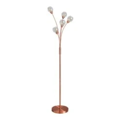 Dunelm Eden 5 Light Floor Lamp Copper 10 Dunelm Eden 5 Light Floor Lamp Copper -Home Lighting 1000165064 alt04