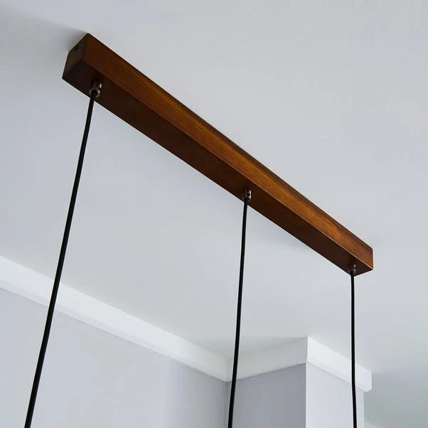 Dunelm Ellis 3 Light Mesh Ceiling Fitting Black 4 Dunelm Ellis 3 Light Mesh Ceiling Fitting Black - Image 4