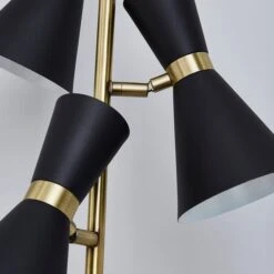 Dunelm Archie Black Floor Lamp -Home Lighting 1000169103 alt02