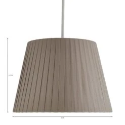 Dunelm Ingrid Wrap 30cm Tapered Lamp Shade -Home Lighting 1000169169 alt07