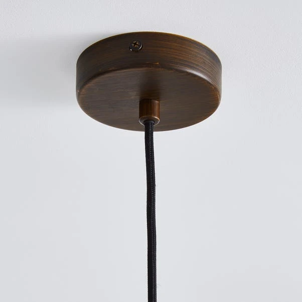 Dunelm London 3 Light Bronze Industrial Pendant Fitting 4 Dunelm London 3 Light Bronze Industrial Pendant Fitting - Image 4