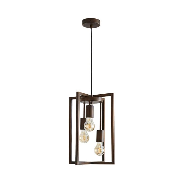 Dunelm London 3 Light Bronze Industrial Pendant Fitting 5 Dunelm London 3 Light Bronze Industrial Pendant Fitting - Image 5