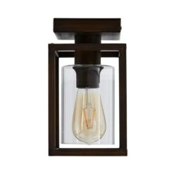 Dunelm London Flush Ceiling Fitting -Home Lighting 1000169192 alt04