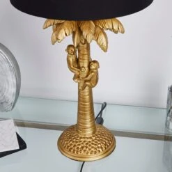 Dunelm Odisha Monkey On Palm Tree Table Lamp -Home Lighting 1000169208 alt02