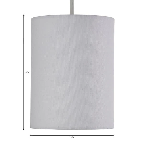 Dunelm Sara 20cm Cylinder Shade 5 Dunelm Sara 20cm Cylinder Shade - Image 5