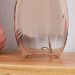 Dunelm Seychelles Mini Blush Pink Table Lamp -Home Lighting 1000169231 alt03