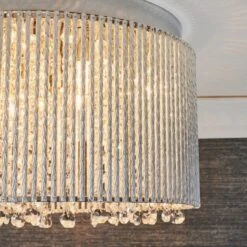 Vogue Lighting Vogue Galina 10 Light Crystal Flush Fitting Chrome -Home Lighting 1000169443 alt04