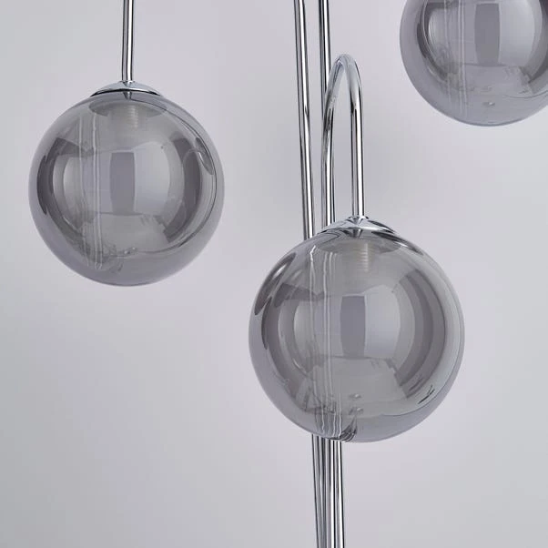 Dunelm Gigi 3 Light Chrome Floor Lamp 3 Dunelm Gigi 3 Light Chrome Floor Lamp - Image 3