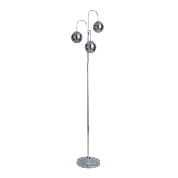 Dunelm Gigi 3 Light Chrome Floor Lamp 5 Dunelm Gigi 3 Light Chrome Floor Lamp - Image 5