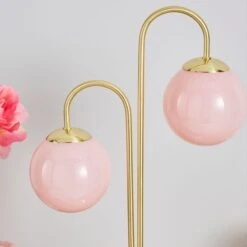 Dunelm Gigi Pink Table Lamp -Home Lighting 1000180641 alt02