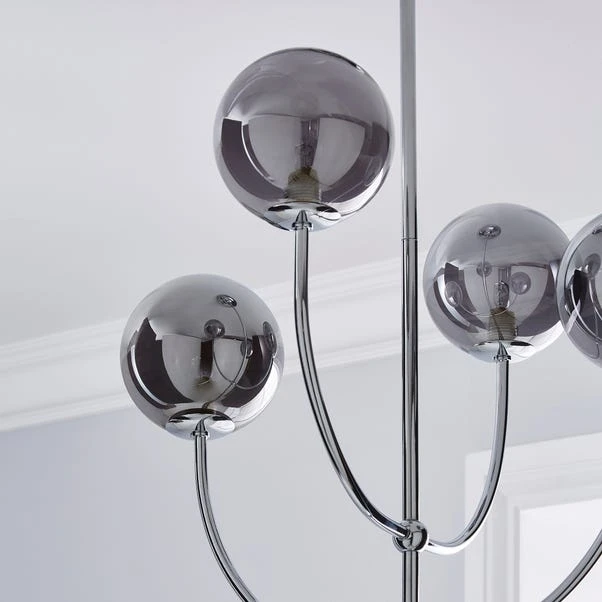 Dunelm Gigi Chrome Ceiling Fitting 3 Dunelm Gigi Chrome Ceiling Fitting - Image 3