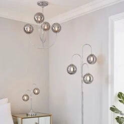 Dunelm Gigi Chrome Ceiling Fitting 11 Dunelm Gigi Chrome Ceiling Fitting -Home Lighting 1000180652 alt08