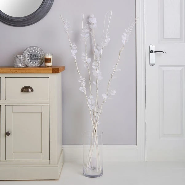 Dunelm White Eucalyptus Twig Light 2 Dunelm White Eucalyptus Twig Light - Image 2