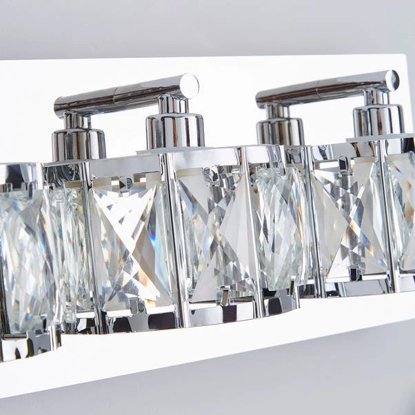 Dunelm Kylie Bathroom 3 Light Wall Light 4 Dunelm Kylie Bathroom 3 Light Wall Light - Image 4