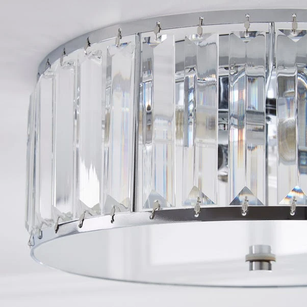 Dunelm Tropez Bathroom Flush Chandelier 3 Dunelm Tropez Bathroom Flush Chandelier - Image 3