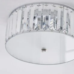 Dunelm Tropez Bathroom Flush Chandelier 9 Dunelm Tropez Bathroom Flush Chandelier -Home Lighting 1000182589 alt03