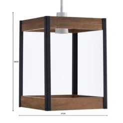Dunelm Fulton Easy Fit Pendant -Home Lighting 1000182794 alt07