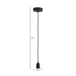 Dunelm Charlie Industrial Flex Fitting 11 Dunelm Charlie Industrial Flex Fitting -Home Lighting 1000182918 alt07