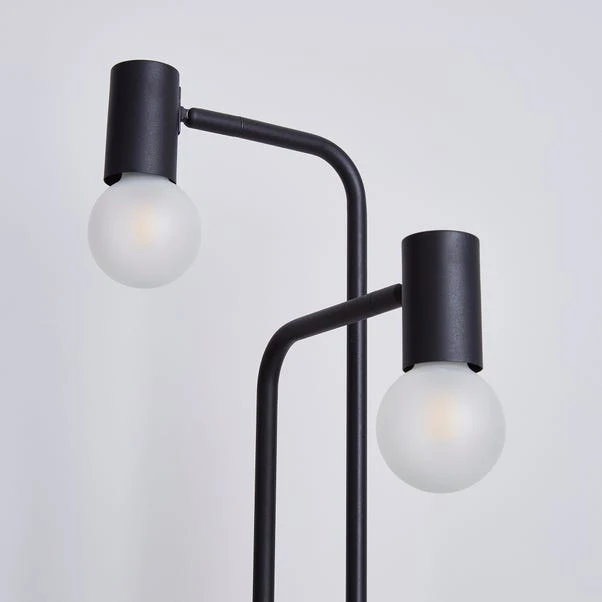 Dunelm Bradford Floor Lamp Matt Black 3 Dunelm Bradford Floor Lamp Matt Black - Image 3