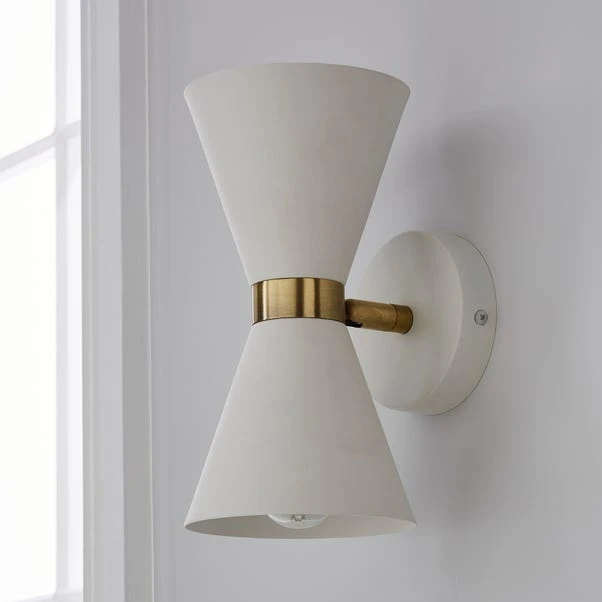 Dunelm Archie Retro Head Dual Lit Wall Light 2 Dunelm Archie Retro Head Dual Lit Wall Light - Image 2