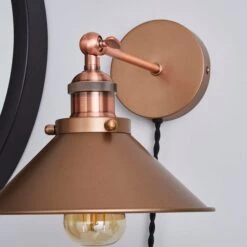 Dunelm Logan Plug-in Wall Light -Home Lighting 1000183025 alt02