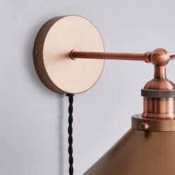 Dunelm Logan Plug-in Wall Light -Home Lighting 1000183025 alt03