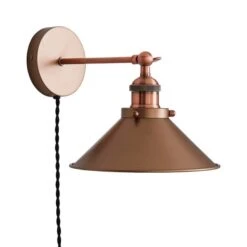 Dunelm Logan Plug-in Wall Light -Home Lighting 1000183025 alt05