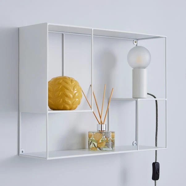 Dunelm Bradford Shelf Wall Light With Magnetic Bulb Holder 2 Dunelm Bradford Shelf Wall Light With Magnetic Bulb Holder - Image 2