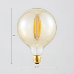 Status Lois 5W ES G125 Globe Dimmable Bulb -Home Lighting 1000183072 alt07