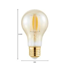 Status Edie 5W GLS ES Dimmable Bulb -Home Lighting 1000183083 alt07
