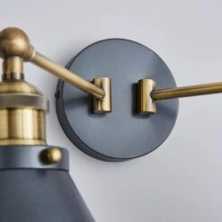 Dunelm Logan Dual Wall Light Grey 9 Dunelm Logan Dual Wall Light Grey -Home Lighting 1000183097 alt03