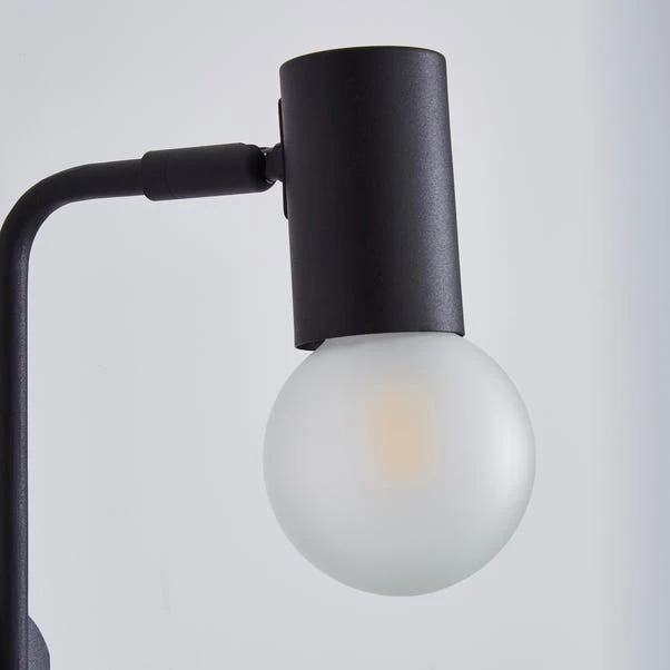 Dunelm Bradford EasyFit Plug In Wall Light Matt Black 3 Dunelm Bradford EasyFit Plug In Wall Light Matt Black - Image 3