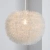 Dunelm Urchin Ball Silver Easy Fit Pendant