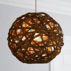 Apollo Bamboo Ball Easy Fit Pendant