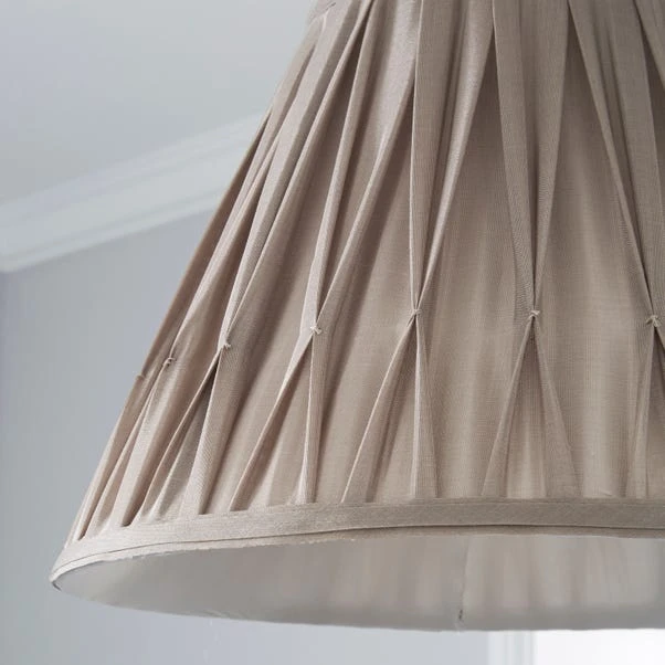 Dunelm Valerie Pleat Candle Lamp Shade 3 Dunelm Valerie Pleat Candle Lamp Shade - Image 3