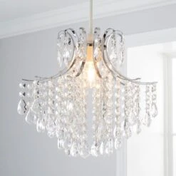 Dunelm Sheridan Jewel Easy Fit Pendant