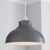 Dunelm Galley Grey Easy Fit Pendant
