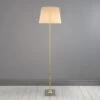 Dunelm Washington Brushed Gold Floor Lamp