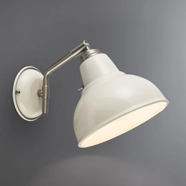 Dunelm Bradwell Ivory Wall Light 1 Dunelm Bradwell Ivory Wall Light