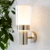 Dunelm Adoni Steel Outdoor Wall Light