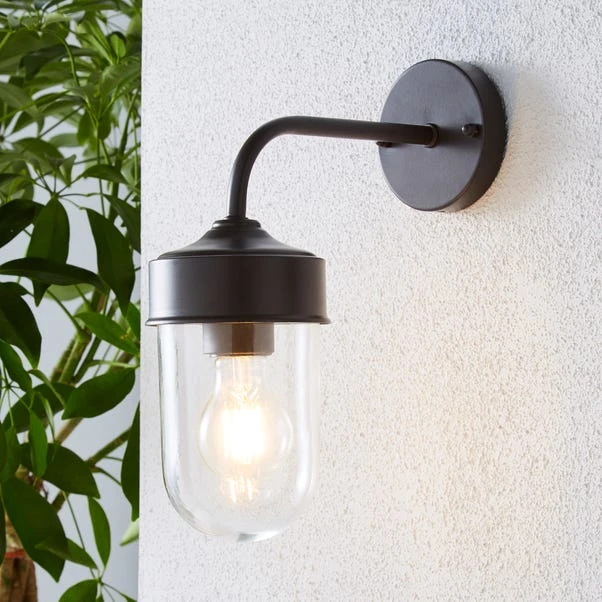 Dunelm Colmar Coffee Outdoor Wall Light 1 Dunelm Colmar Coffee Outdoor Wall Light