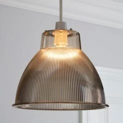 Alanya Smoked Acrylic Easy Fit Pendant